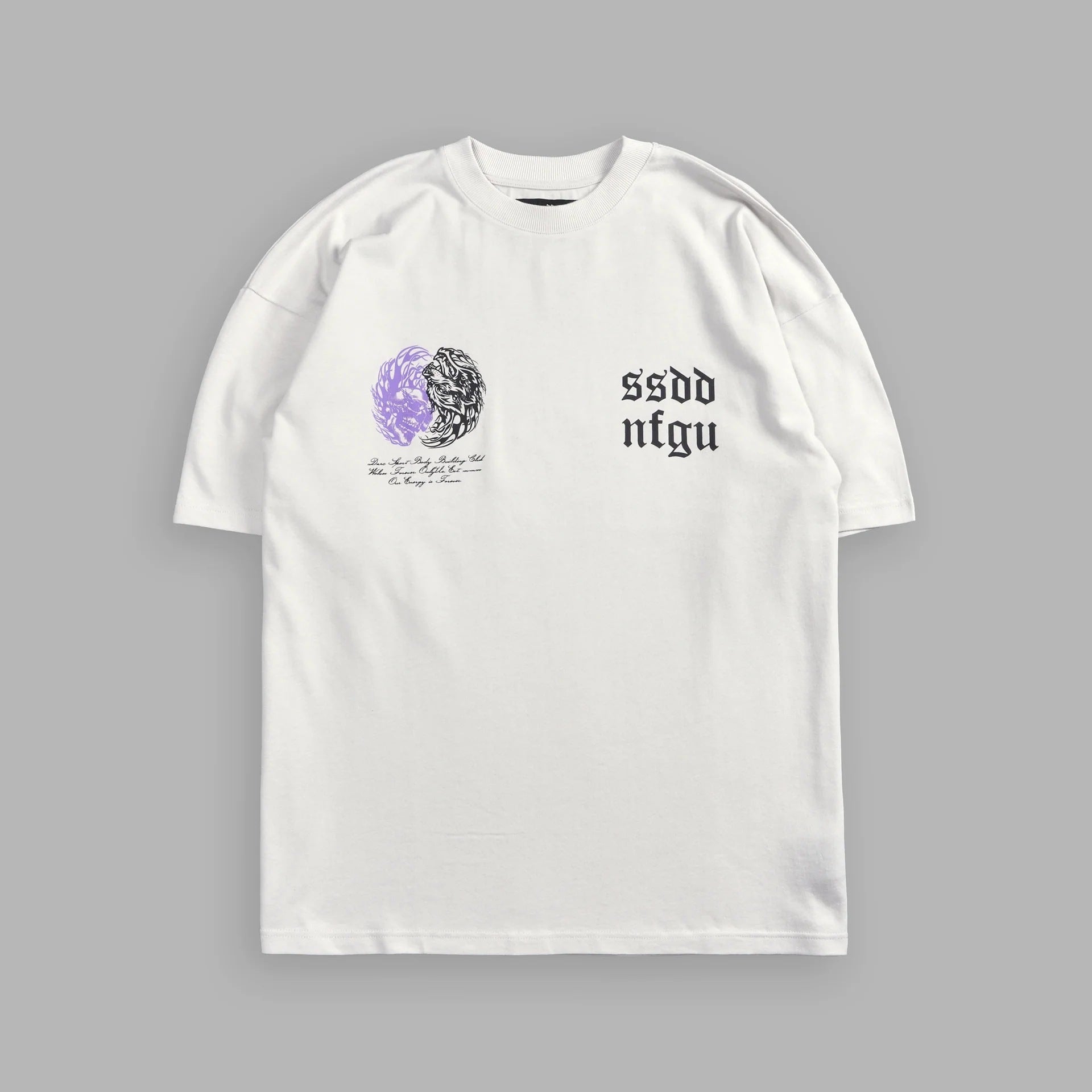 Darc Sport Camiseta Oversized Caveira — Algodão 230g