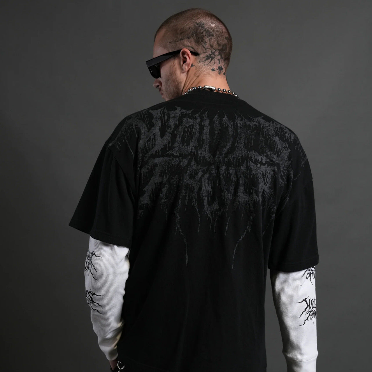 Camiseta Oversized Darc Sport Wolves Forever Dark