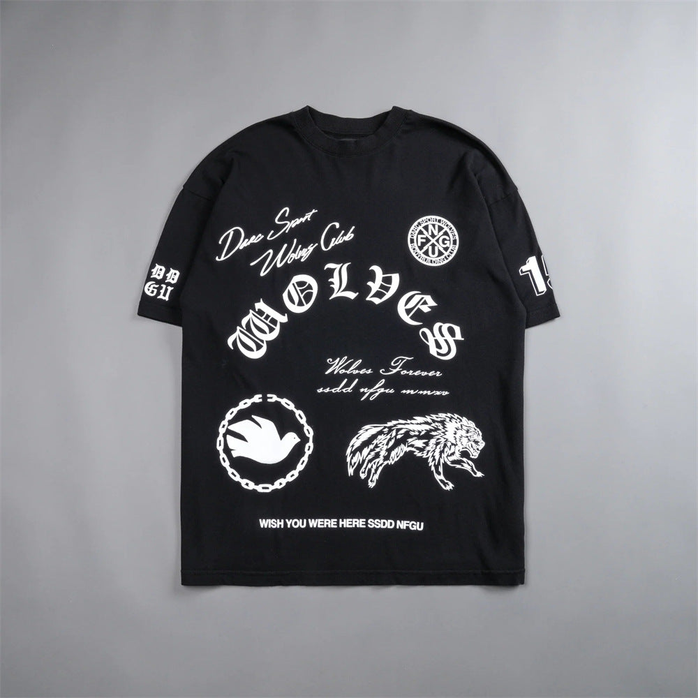 Camiseta Oversized Darc Sport Wolves Club