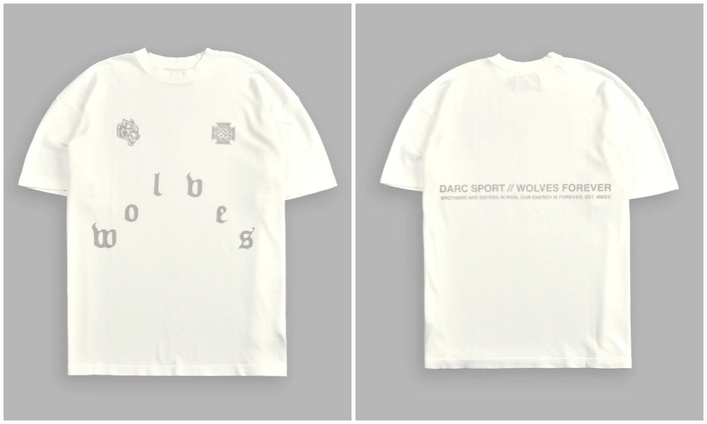 Camiseta Oversized Darc Sport Wolves Tonal