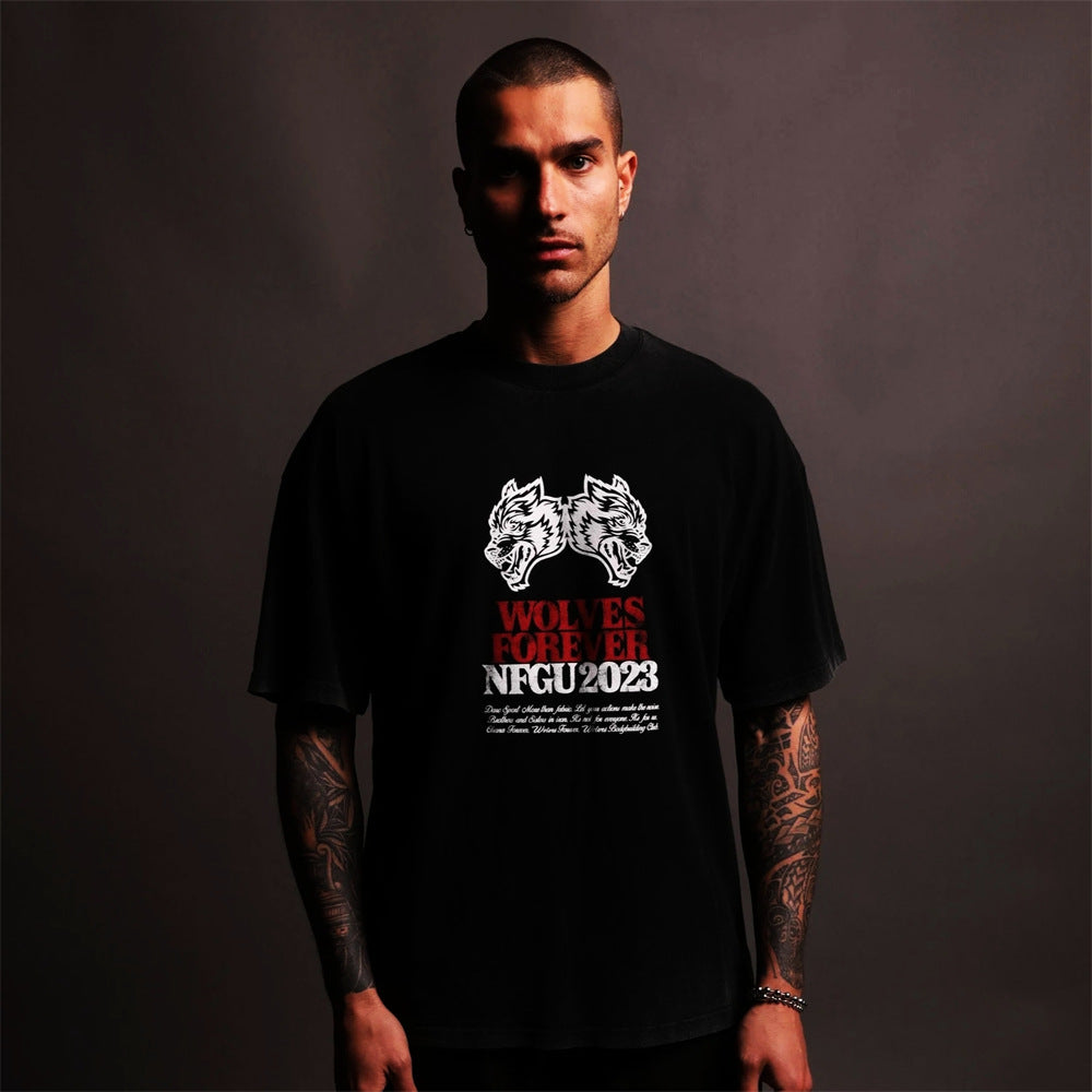 Camiseta Oversized Darc Sport Wolves Forever
