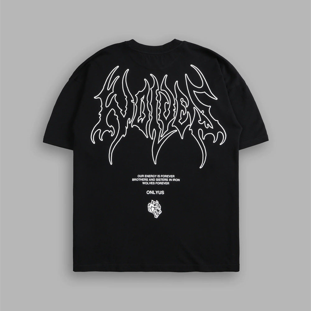 Camiseta Darc Sport Wolves Oversized Preta