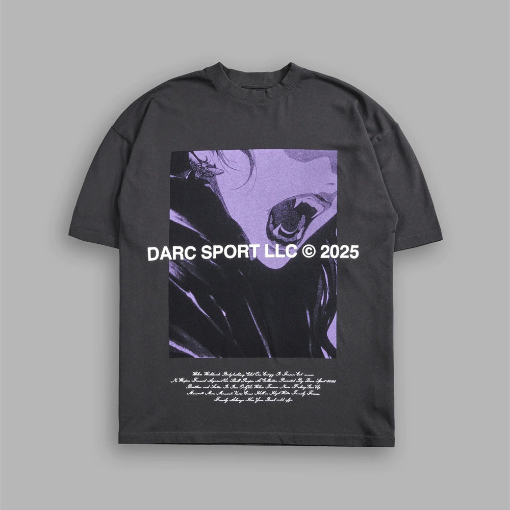 Camiseta Oversized Darc Sport Wolves Dark