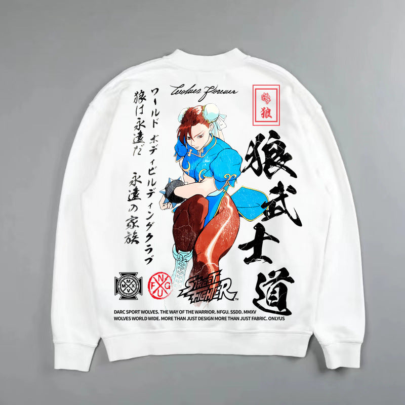 Moletom Darc Sport TREET FIGHTER - CHUN-LI "THE STRONGEST WOMAN"