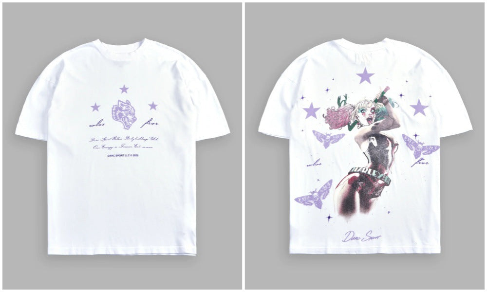 Camiseta Oversized Darc Sport Harley Washed