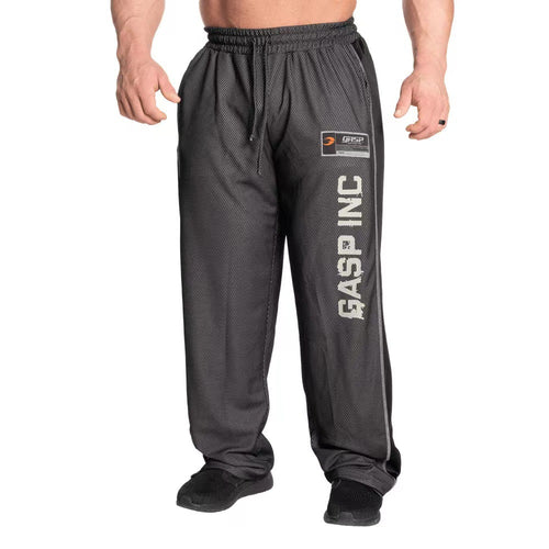 Calça Mesh GASP Wide Leg com Faixa Lateral