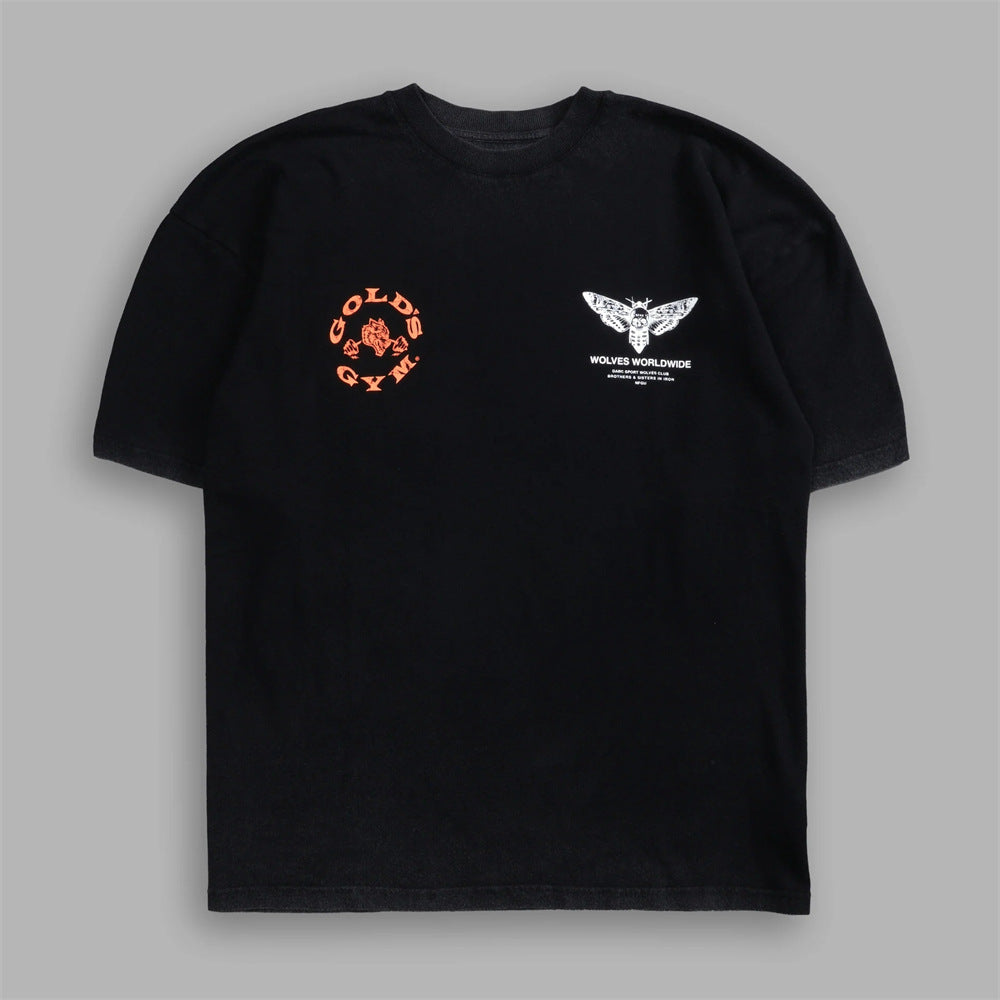 Camiseta Oversized Darc Sport x Gold's Gym Wolves