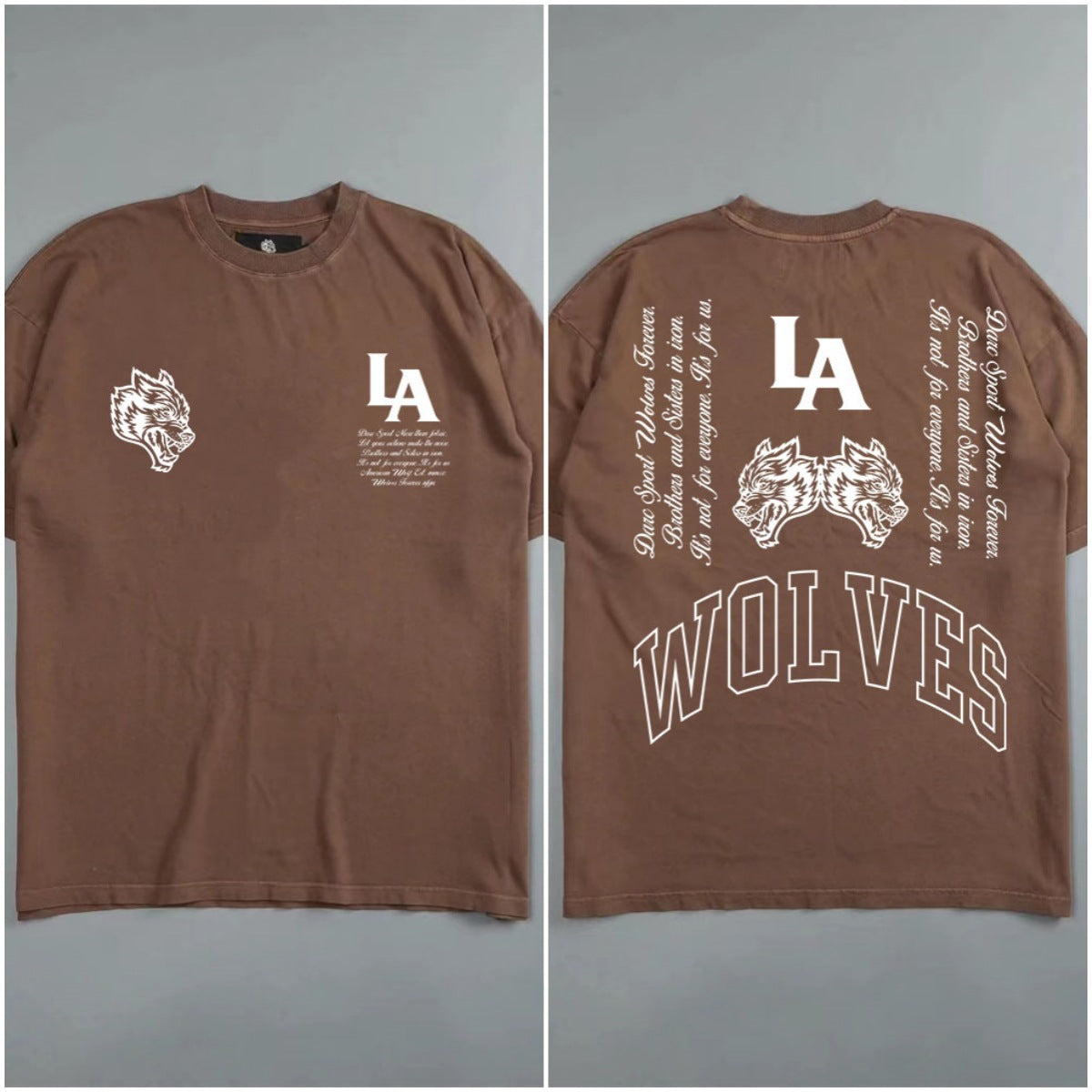 Camiseta Oversized Darc Sport American Wolf
