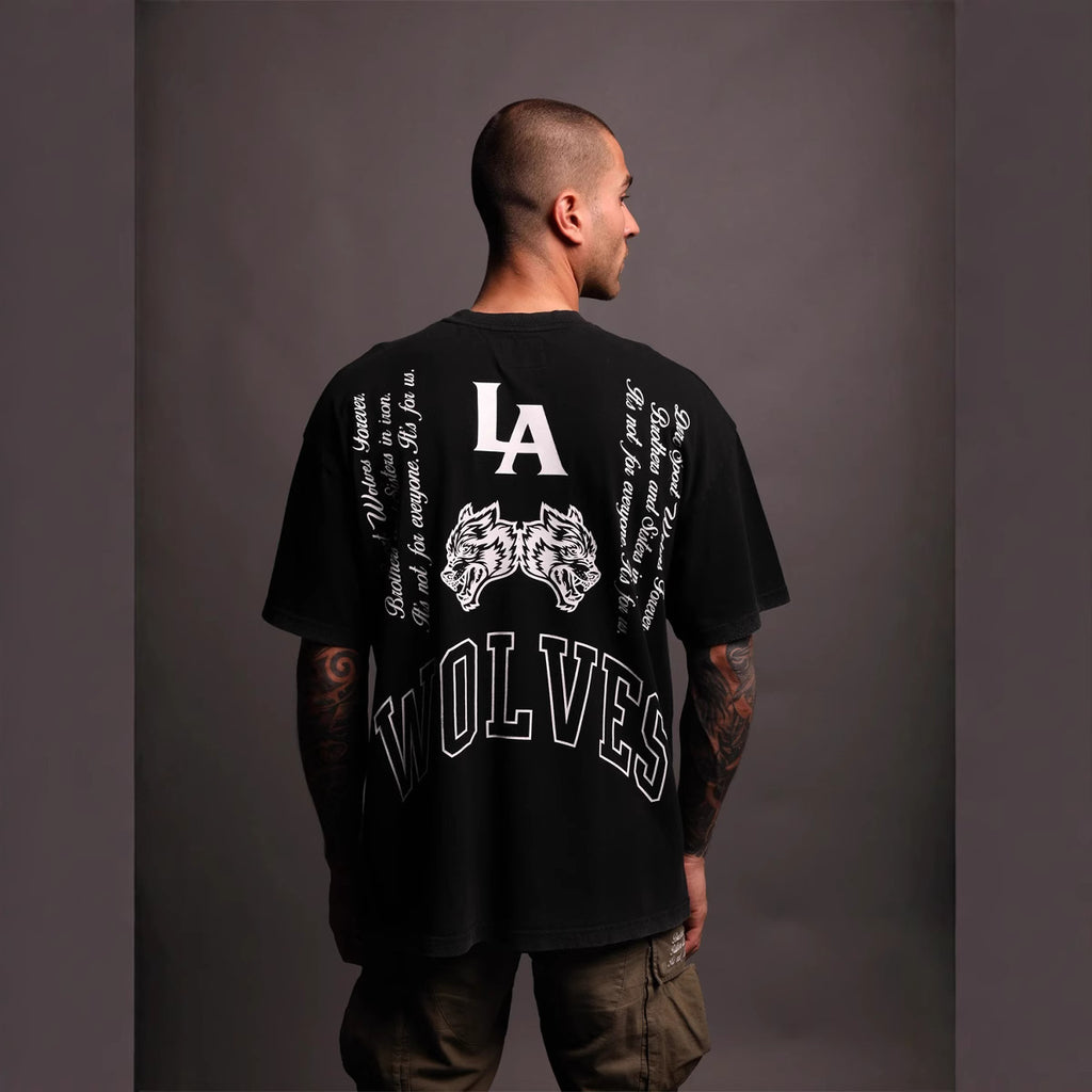 Camiseta Oversized Darc Sport American Wolf