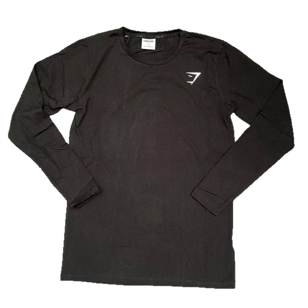 Camiseta Manga Longa Gymshark Slim Fit Minimalista