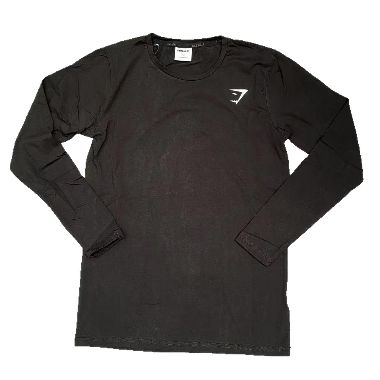 Camiseta Manga Longa Gymshark Slim Fit Minimalista
