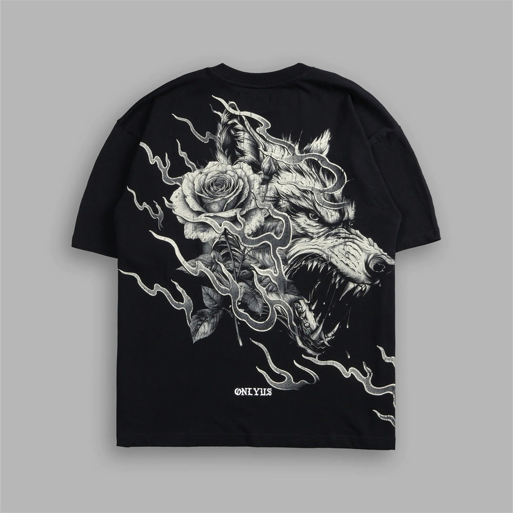 Camiseta Oversized Darc Sport Tattoo Art Dark
