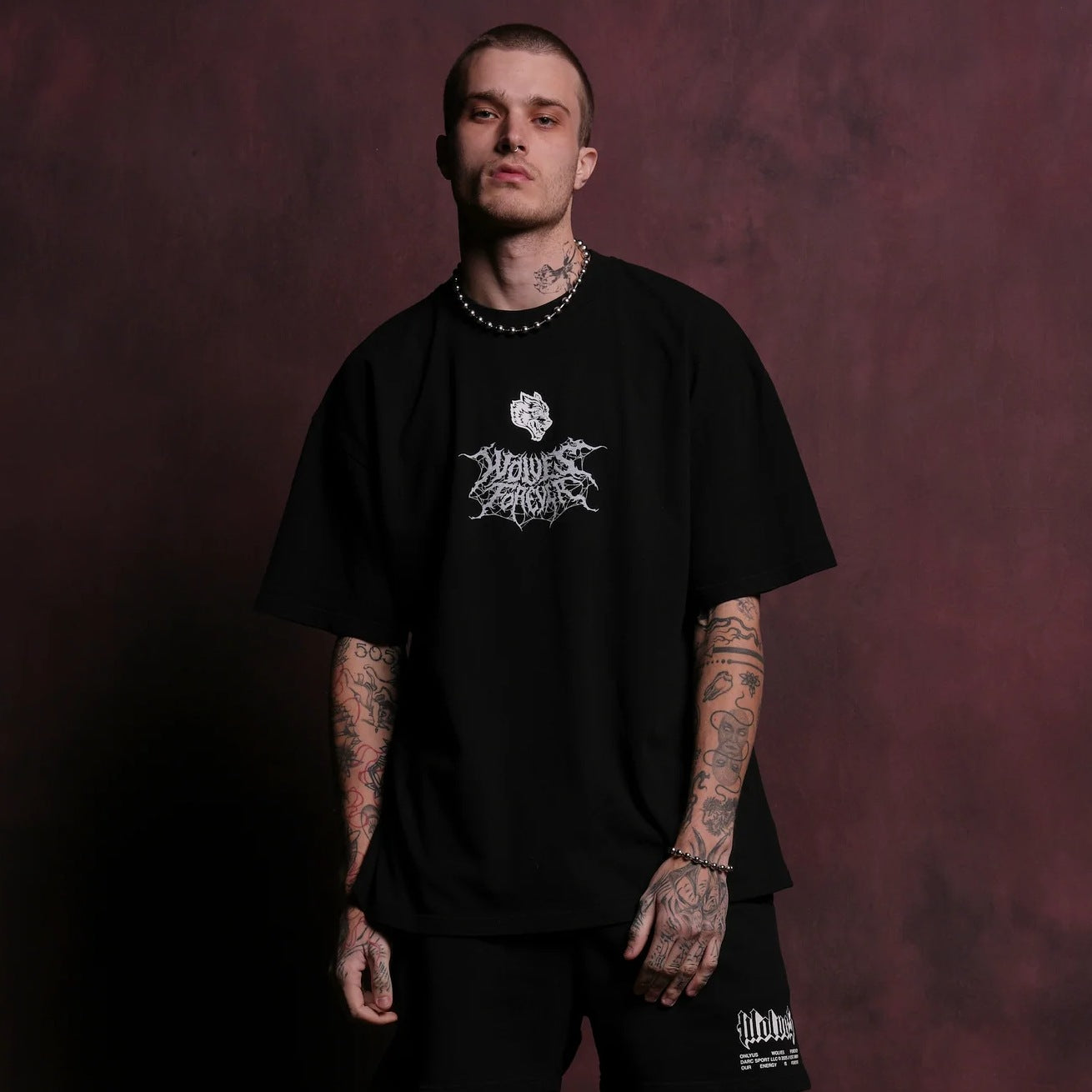 Camiseta Oversized Darc Sport Wolves Forever