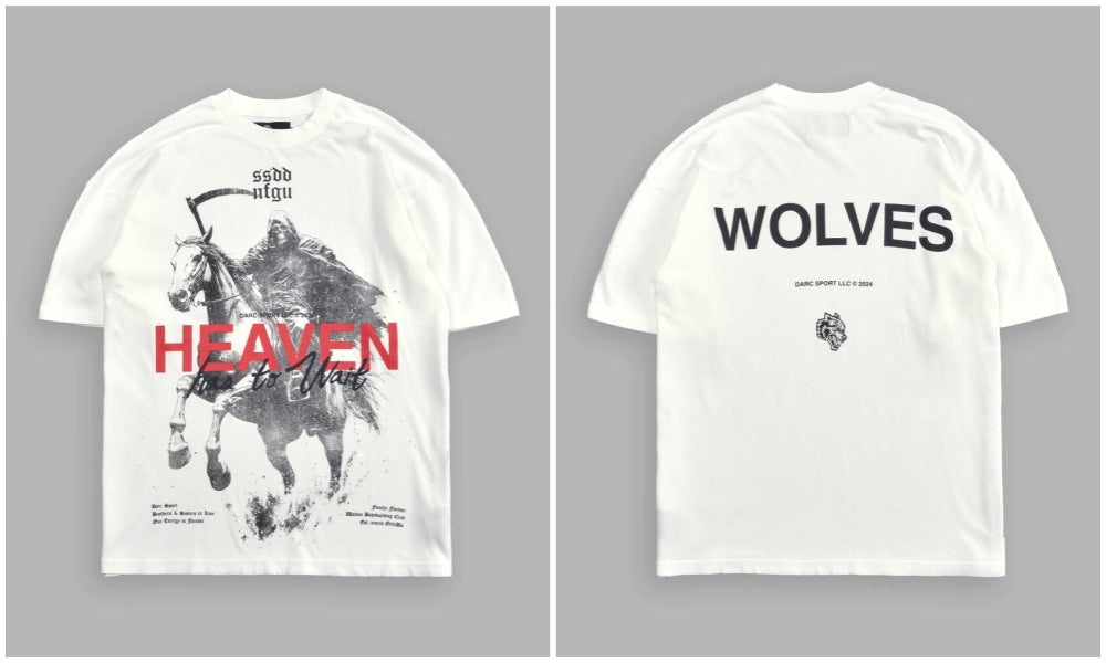Darc Sport Camiseta Oversized Heaven Dropped Shoulder