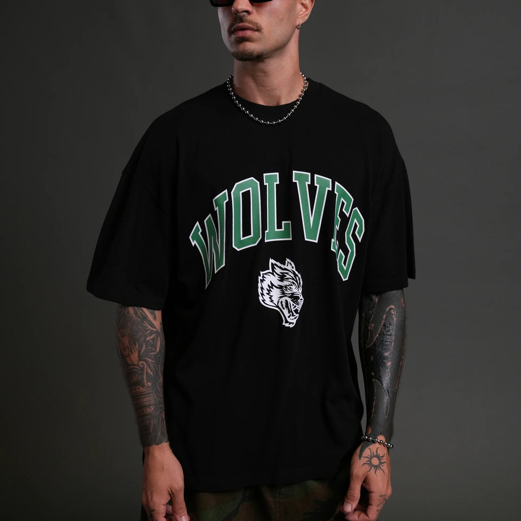 Camiseta Darc Sport Wolves College Oversized