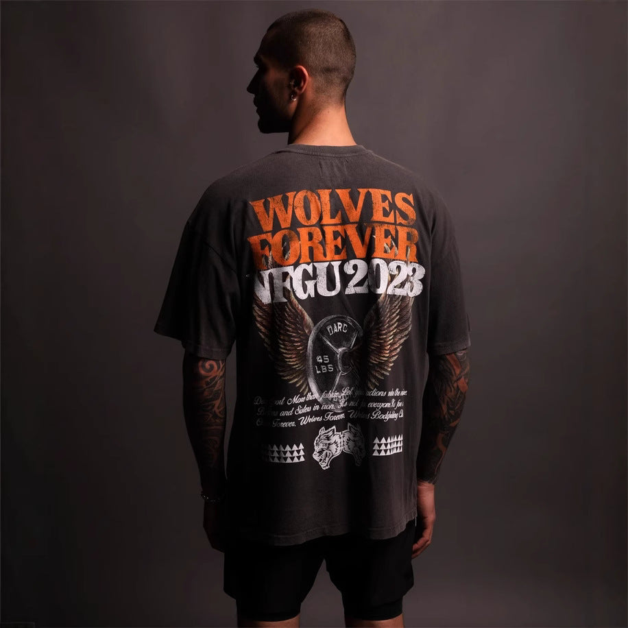Camiseta Oversized Darc Sport Wolves Forever