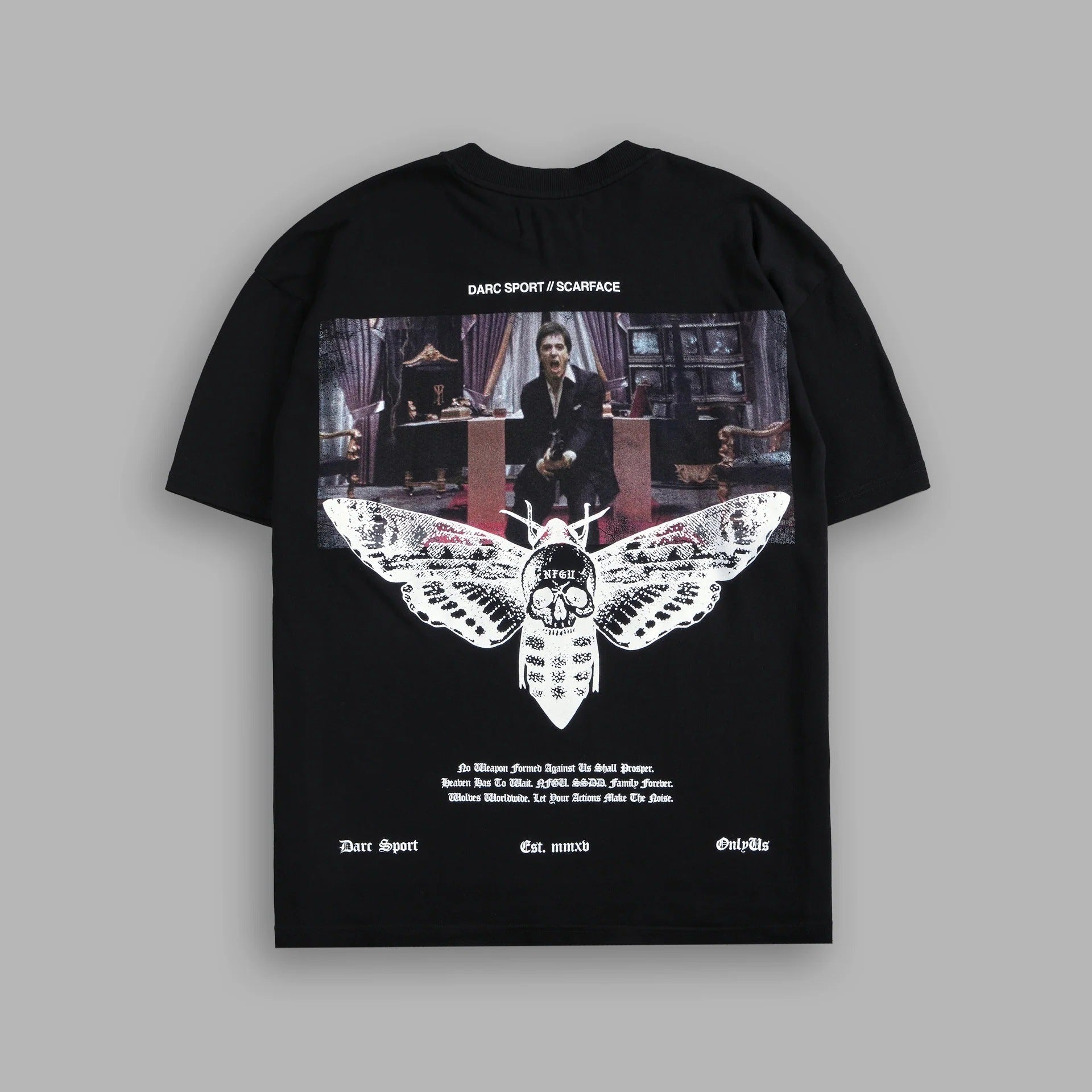 Camiseta Darc Sport SCARFACE - "WOLVES AND THE MOTH"