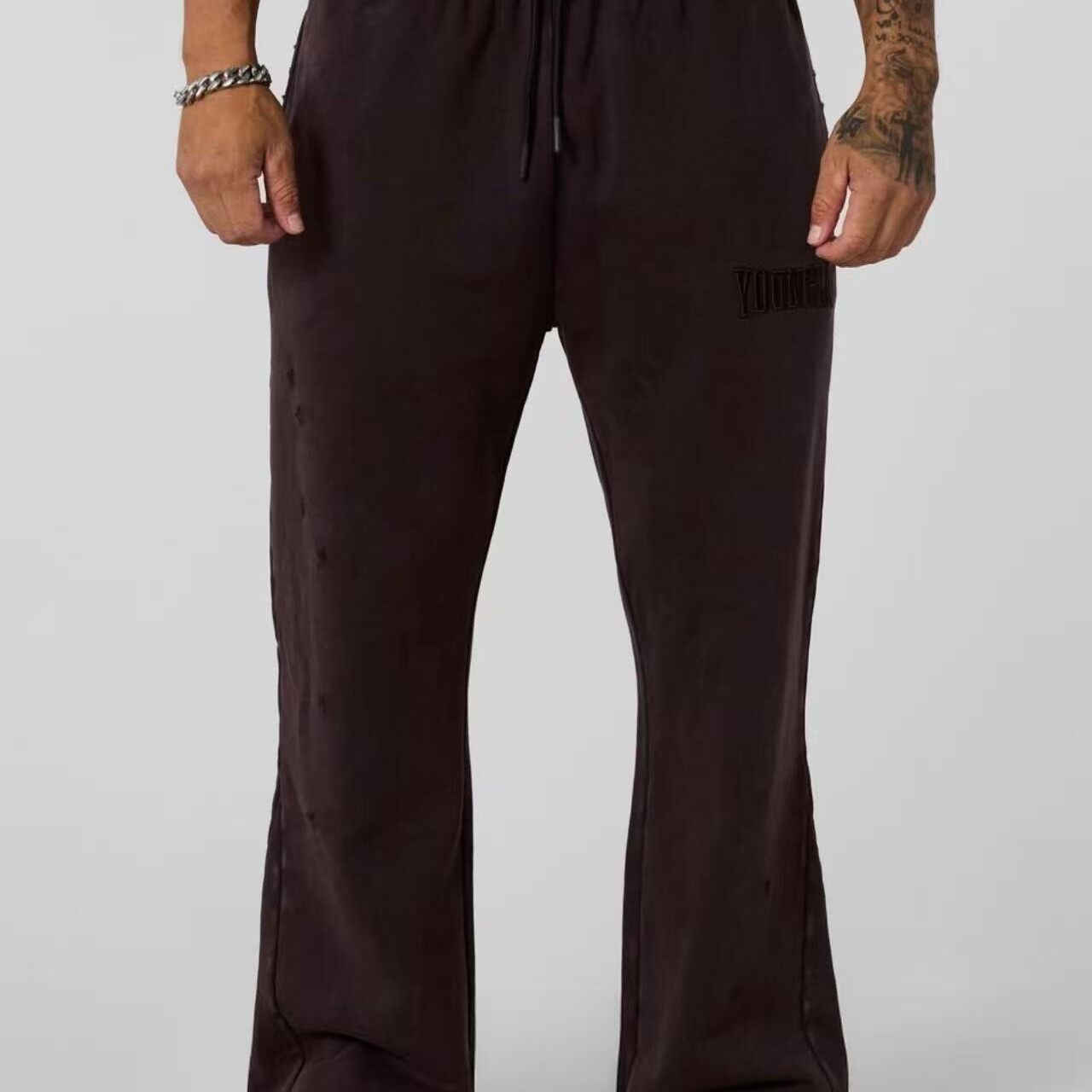 Calças  YOUNGLA Worldwide Relaxed Sweats