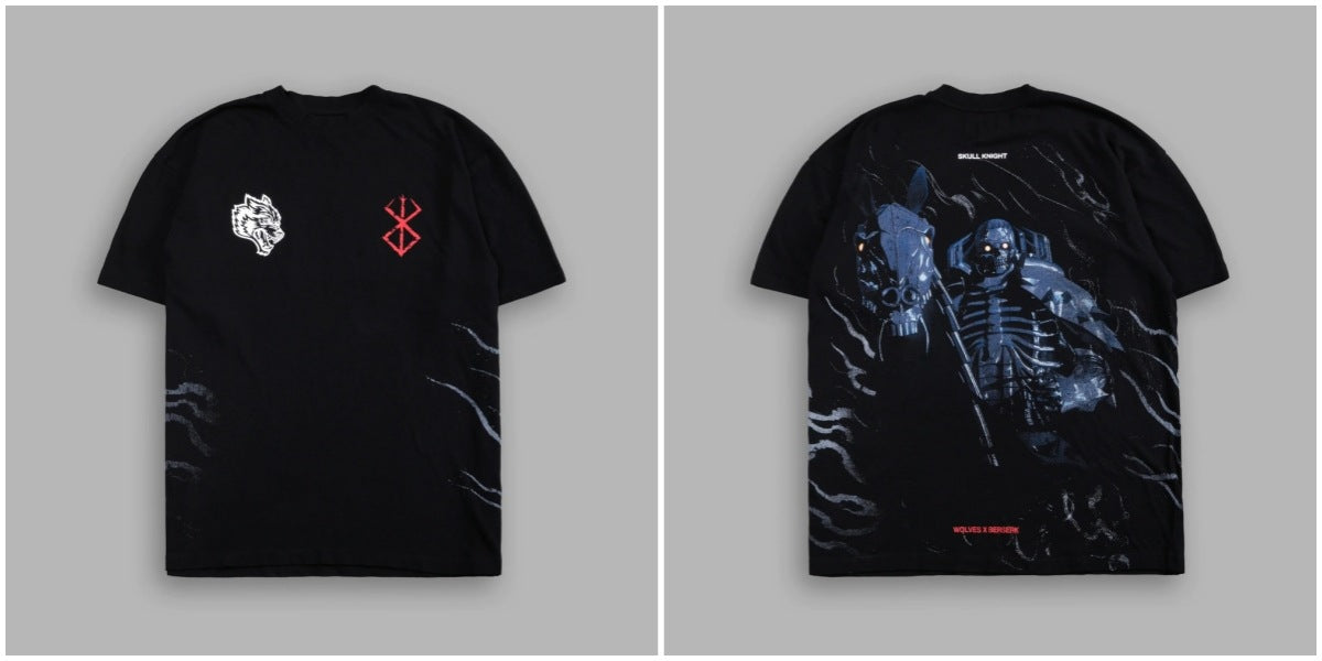 Camiseta Oversized Darc Sport Wolves x Berserk