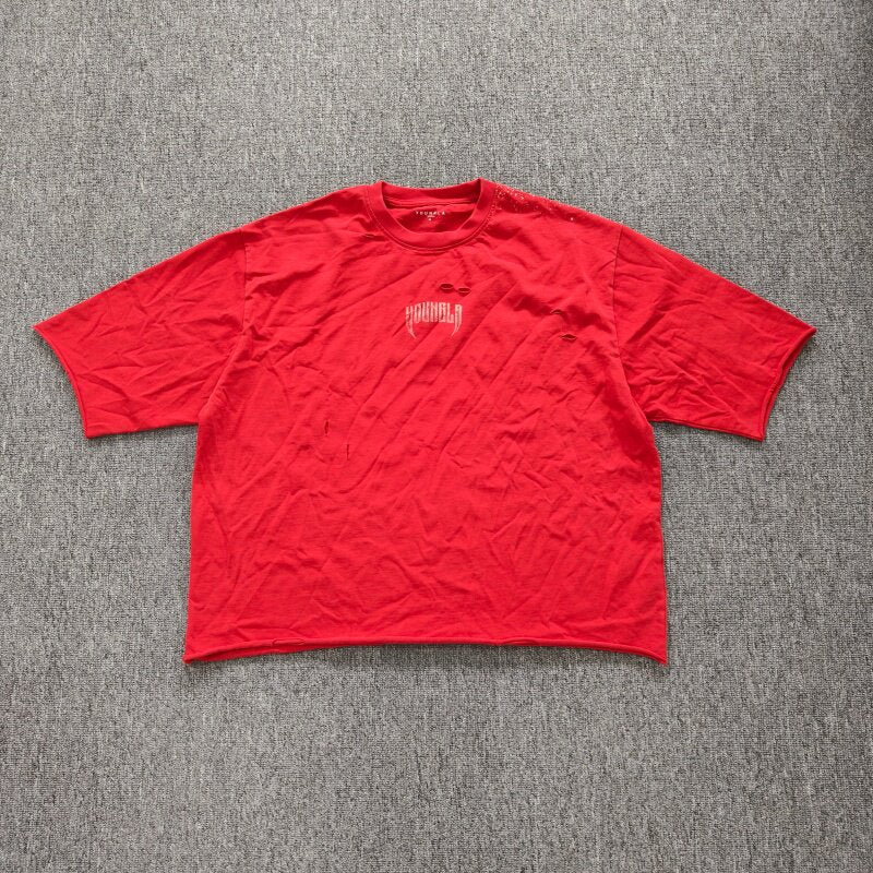 Camiseta Youngla VANDAL DISTRESSED OVERSIZED TEE