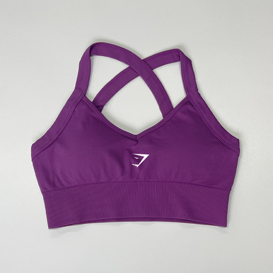 Top  Gymshark Crossback Canelado