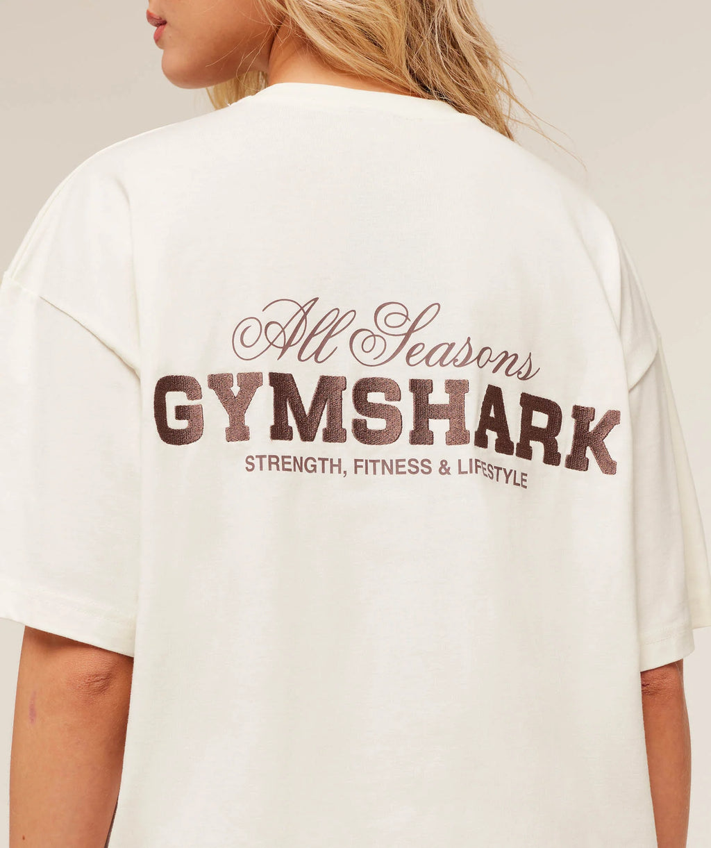 Camiseta Feminina Gymshark All Seasons Graphic