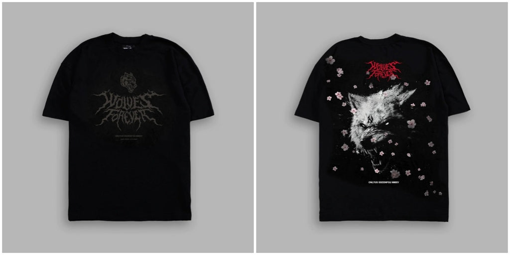 Camiseta Darc Sport  "ROSES" SAVAGE WOLF