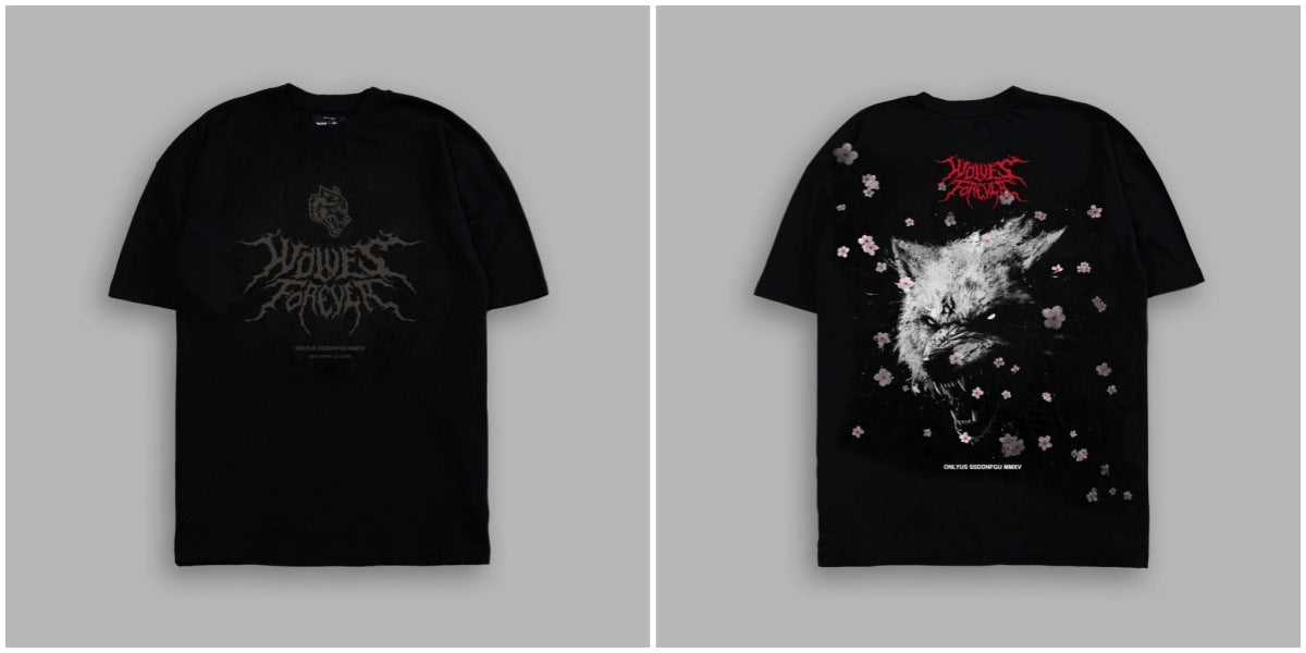Camiseta Darc Sport  "ROSES" SAVAGE WOLF