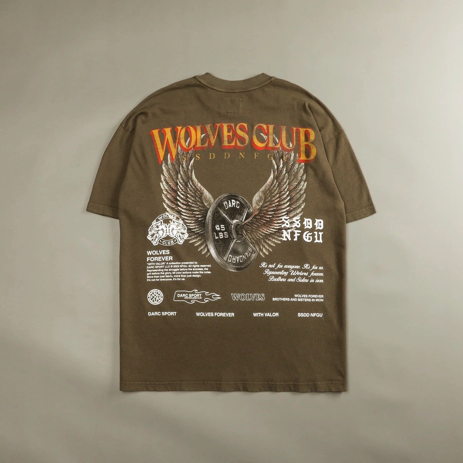 Camiseta Oversized Darc Sport Wolves Club