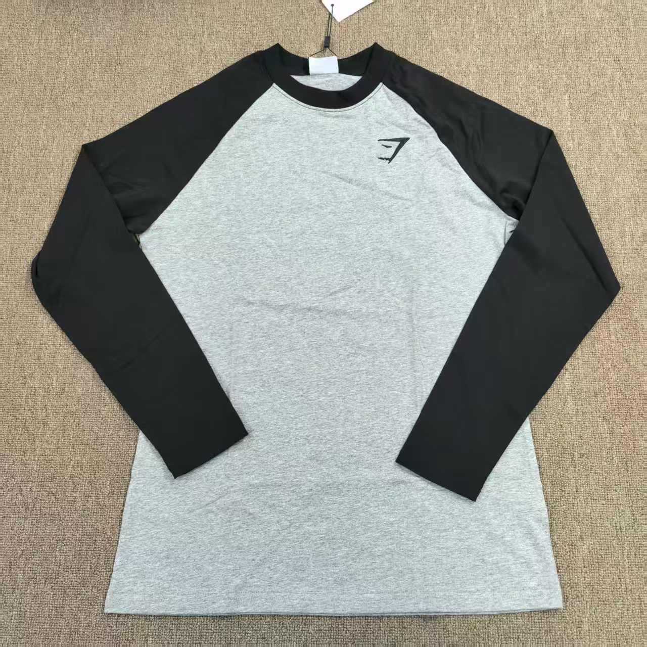 Camiseta Manga Longa Raglan Gymshark Colorblock