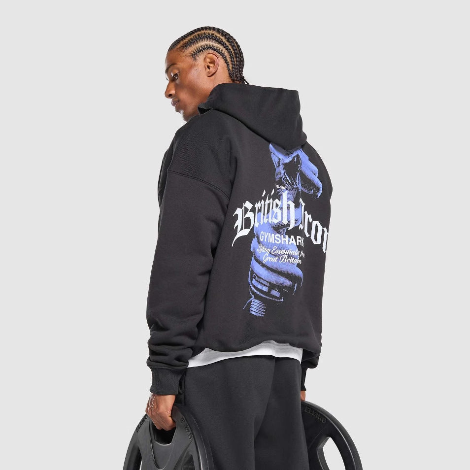 Moletom Gymshark British Iron Hoodie