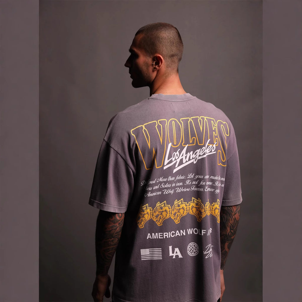 Camiseta Oversized Darc Sport Wolves Club