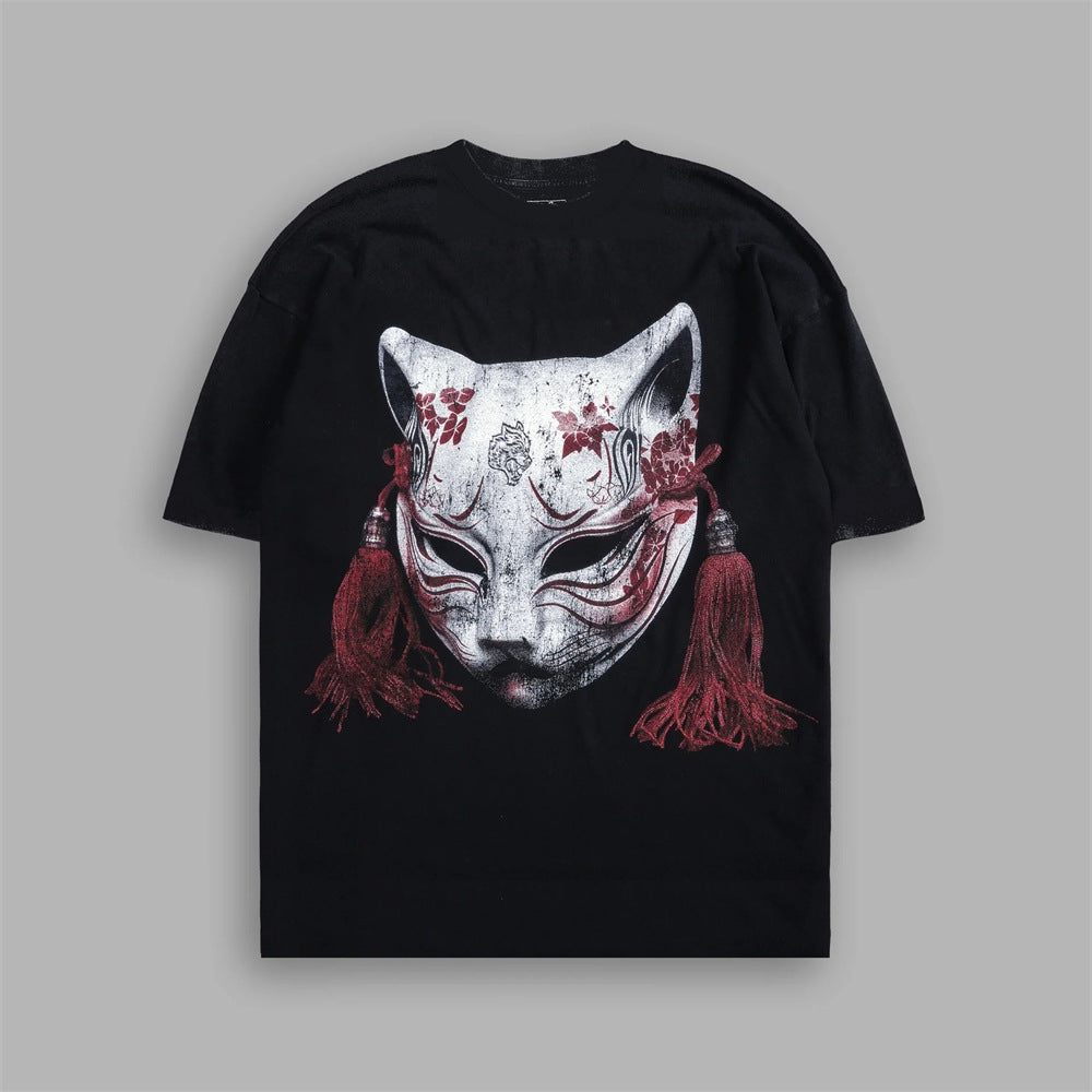 Camiseta Oversized Darc Sport Kitsune Wolves Club