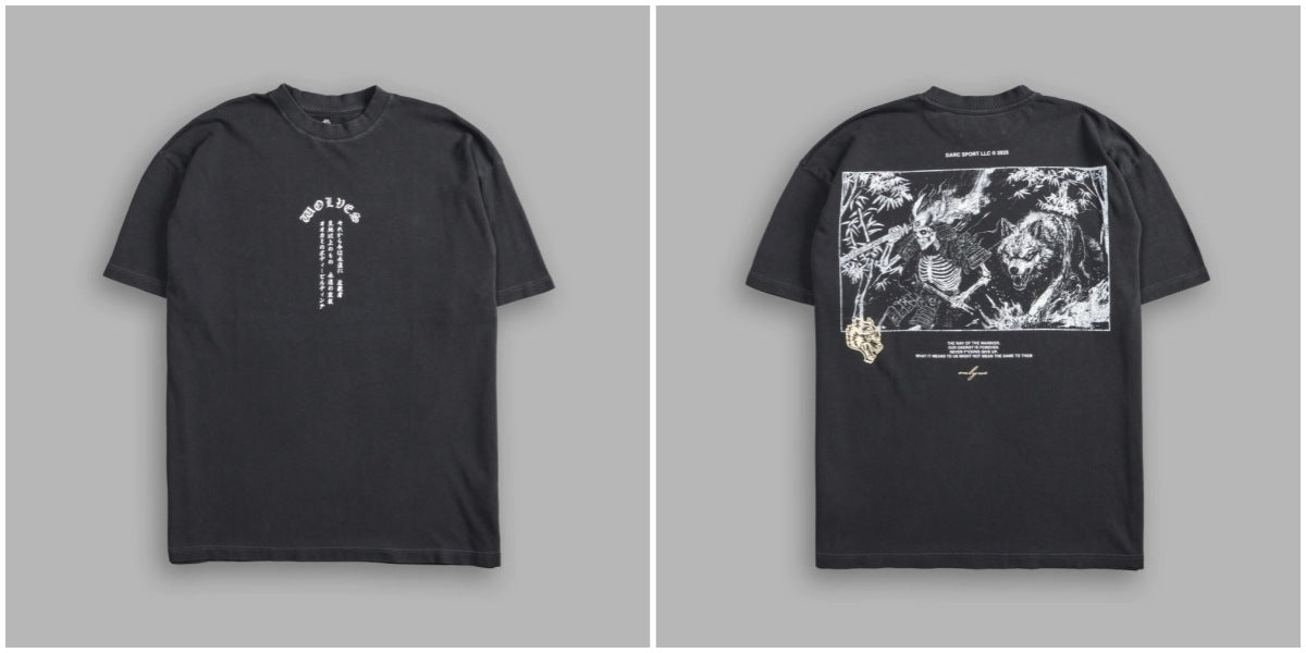 Camiseta Darc Sport WAY OF THE WARRIOR "SKELETON WOLF"