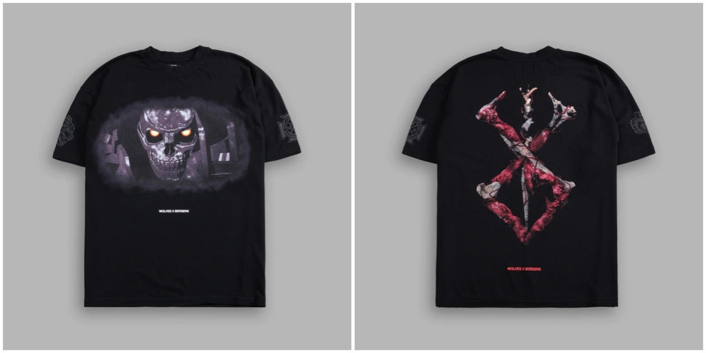 Camiseta Darc Sport  WOLVES ANIME DEN "CYBER SKULL"