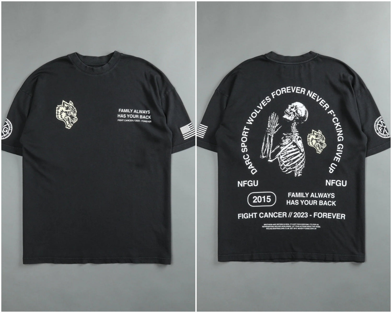 Camiseta Oversized Darc Sport NFGU Wolves