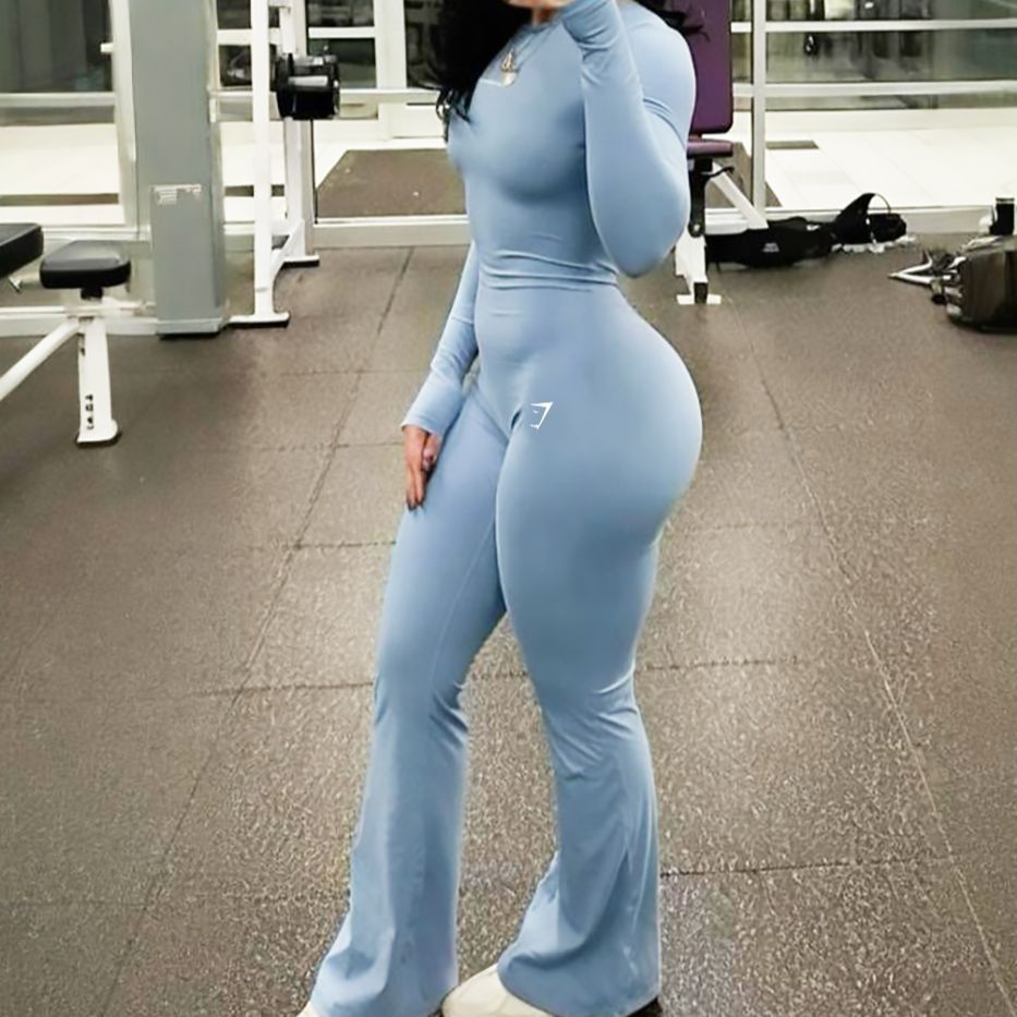 Calça Flare Gymshark Cintura Alta Fitness