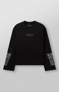 Camiseta YOUNGLA  DARKSIDE CROPPED LONGSLEEVES