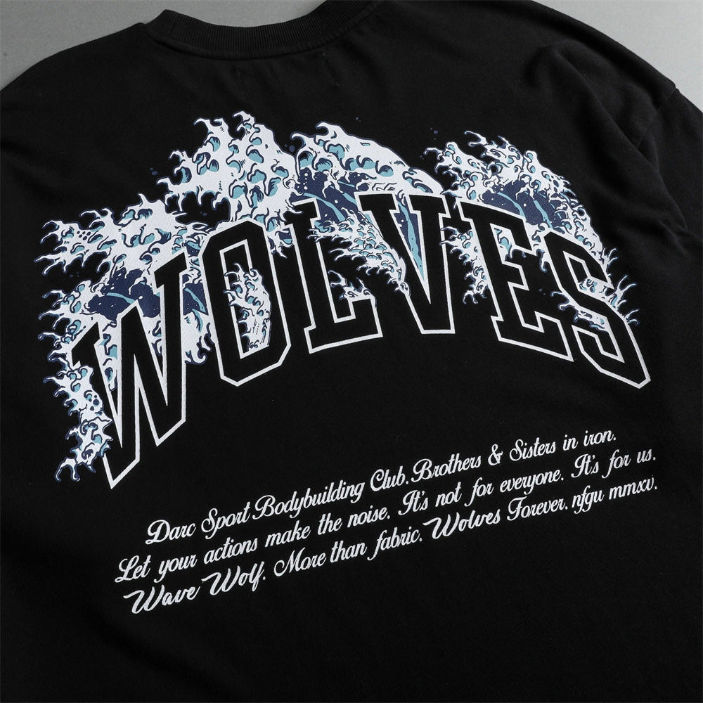 Camiseta Oversized Darc Sport Wave Wolf