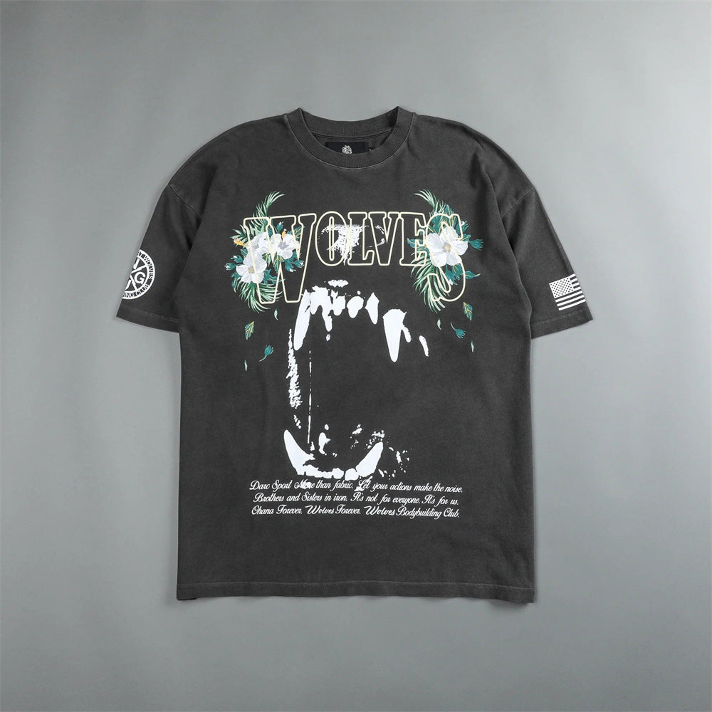Essential Lettered Tee – Premium Cotton