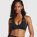 Top Esportivo Gymshark Halter Neck com Bojo