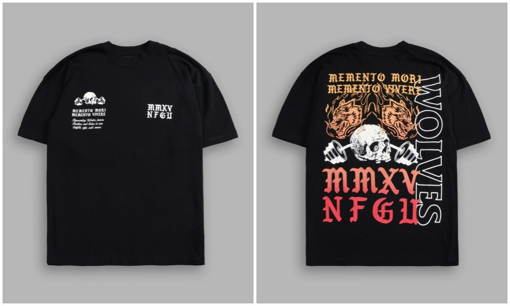 Camiseta Oversized Darc Sport Wolves Memento Mori