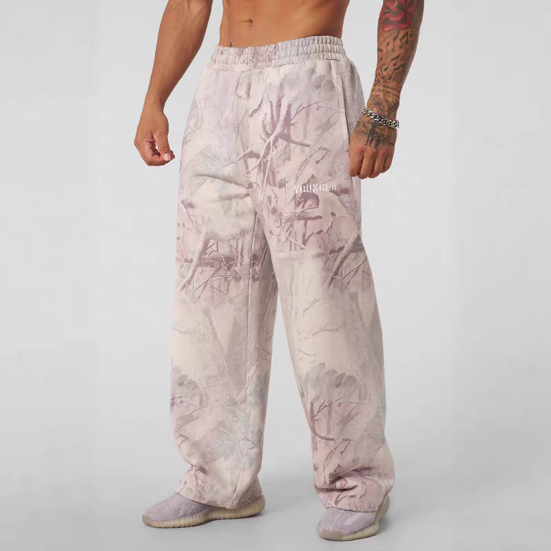Calça YOUNGLA STREE CAMO NO CUFF SWEATS