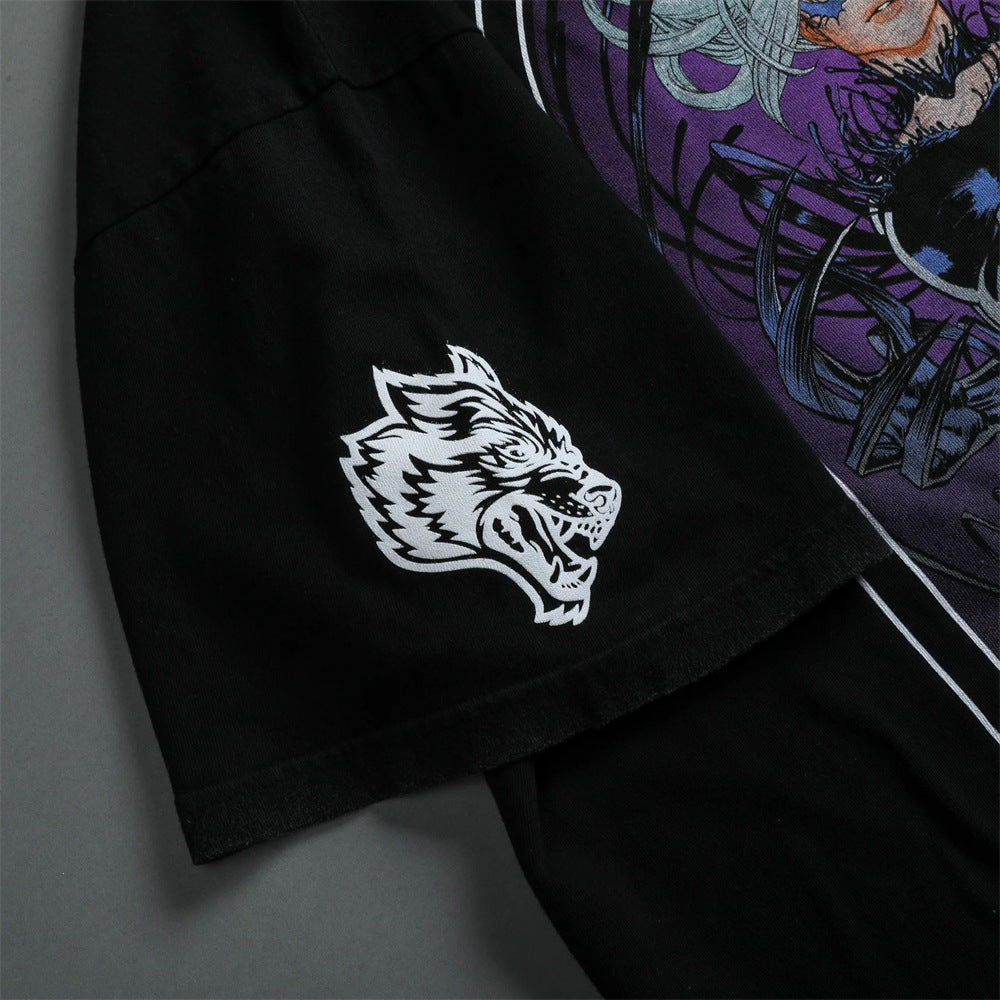 Camiseta Oversized Darc Sport x Marvel Black Cat