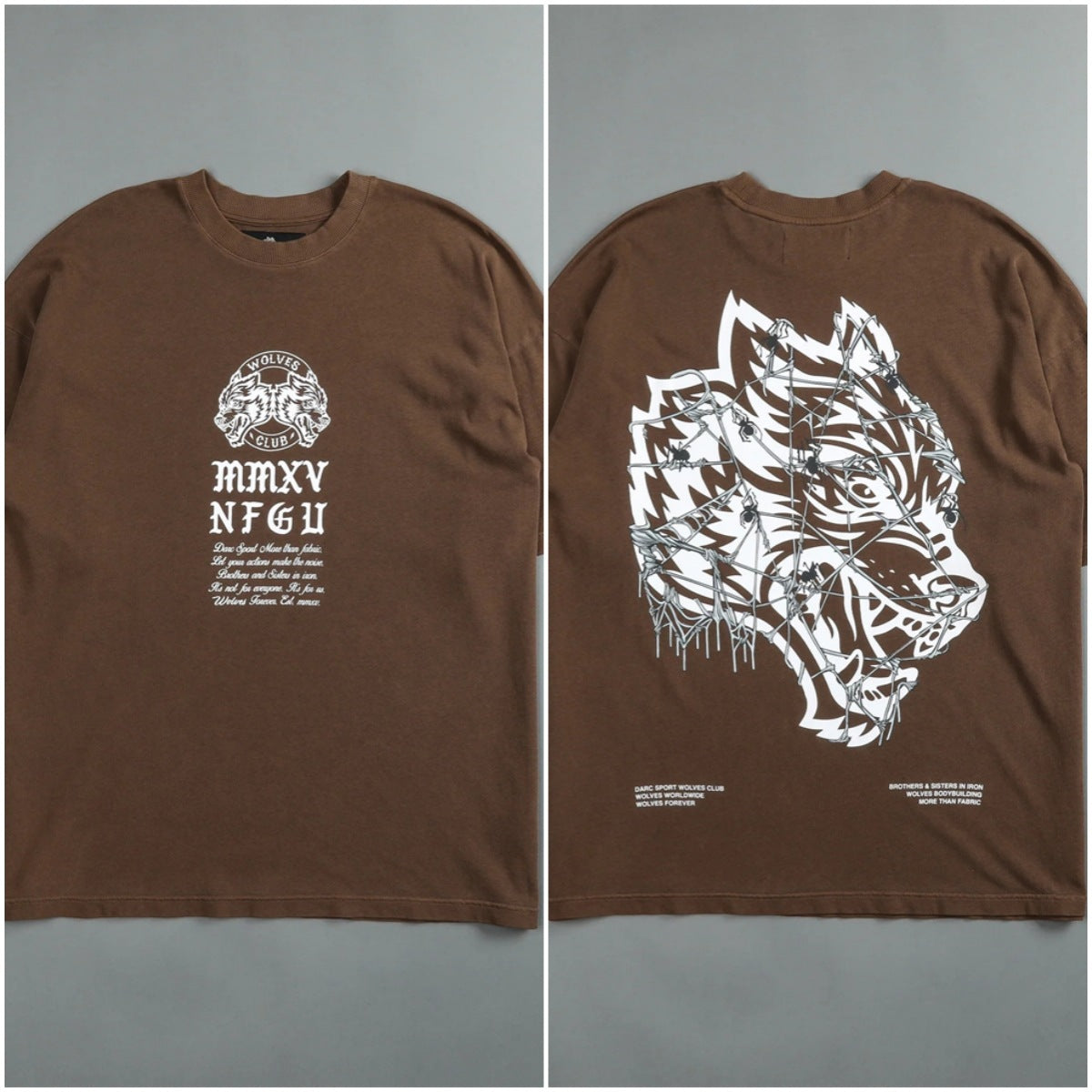 Camiseta Oversized Darc Sport Wolves Club