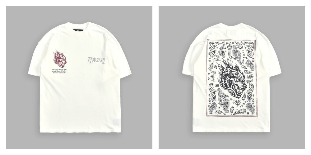 Camiseta Oversized Darc Sport Wolves Nórdica