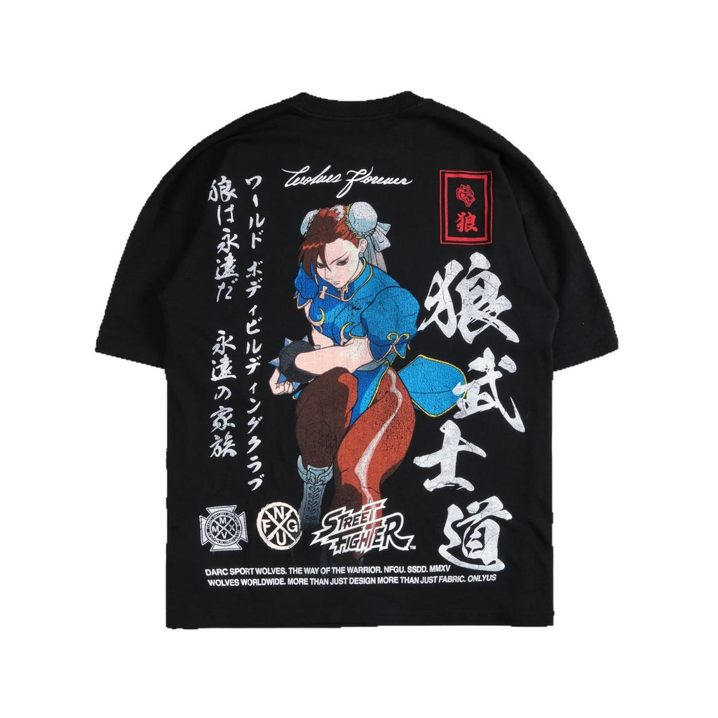 Camiseta Oversized Darc Sport Street Fighter Collab