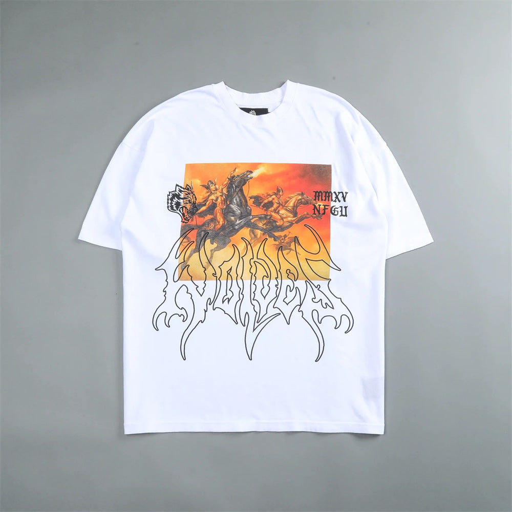 Darc Sport Camiseta Oversized Estampa Épica — 230g Algodão