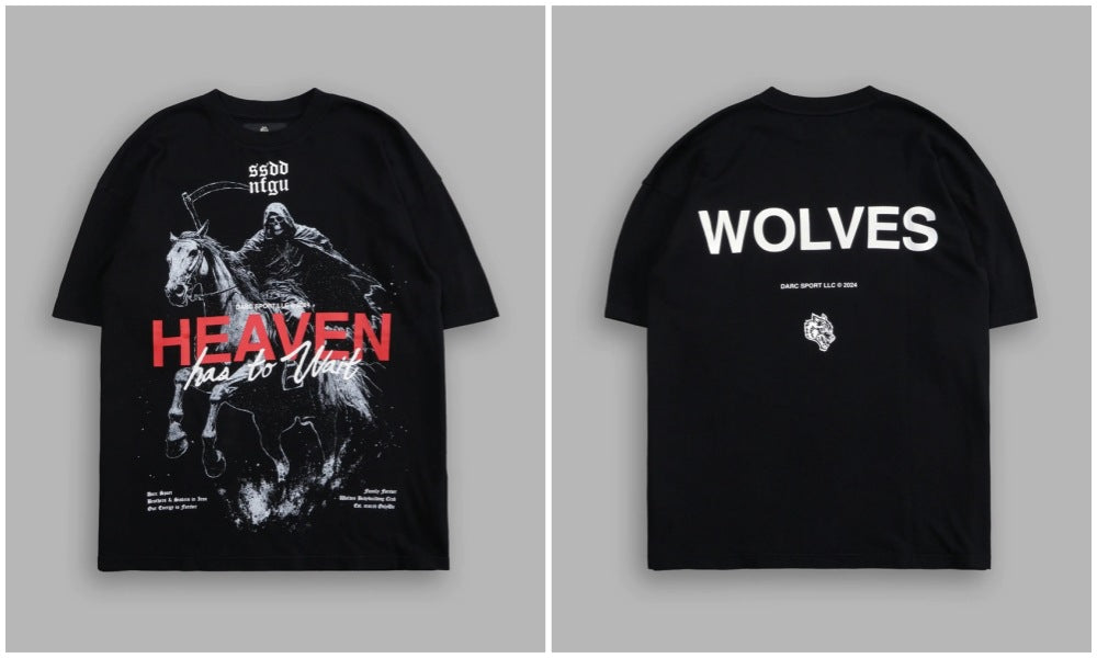 Darc Sport Camiseta Oversized Heaven Dropped Shoulder