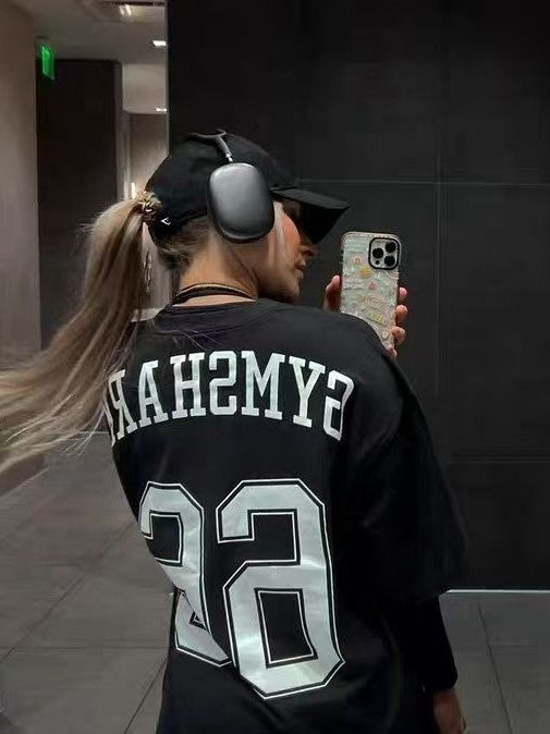 Camiseta Oversized Gymshark College 66
